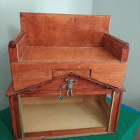 Cuccia/Panchetta in legno