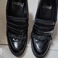 Mocassino alto nero Peperosa 39