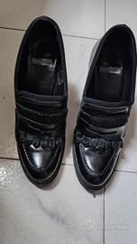 Mocassino alto nero Peperosa 39