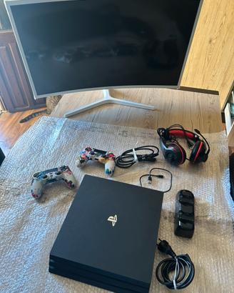 Play 4 pro & monitor