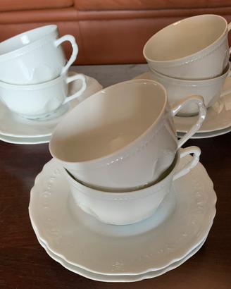 Servizio Tazze in porcellana Limoges