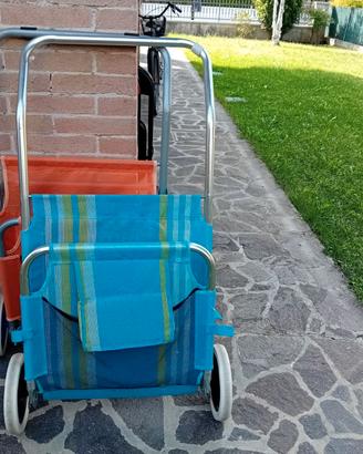 Sdrai/lettini per spiaggia
