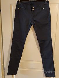 Pantalone da donna vita bassa grigio skinny Kocca