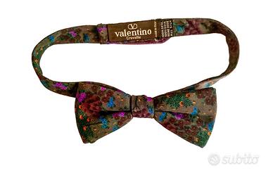 Papillon pura seta, originale VALENTINO