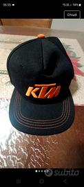 Cappello KTM Racing - Nero e Arancione - Ottime C