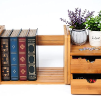 Libreria  da Tavolo allungabile con cassetti