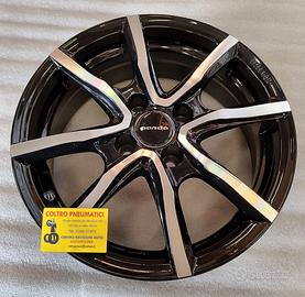 SET Cerchi In Lega NUOVI Da 15 Per Fiat Panda 500