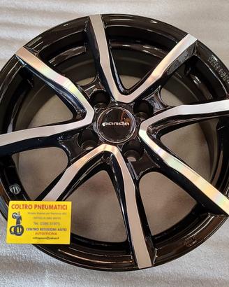 SET Cerchi In Lega NUOVI Da 15 Per Fiat Panda 500