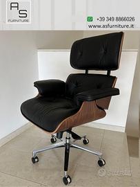 Poltrona Ufficio Gaming Pelle Lounge Chair Eames
