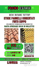 Pannelli Coibentati Finto Coppo 3,15x1 mt - sp 3cm