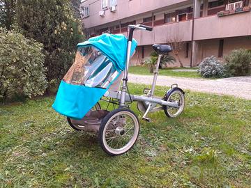 Bici passeggino per trasporto bambini Taga bike