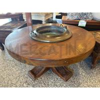 TAVOLINO VECCHIO CON BRACIERE