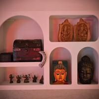 Mensola a Nicchie Arrotondate – Stile Boho Minimal