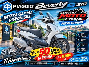 Piaggio Beverly 310 S - 2026 Intera Gamma