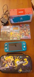nintendo switch lite turchese