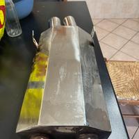 SILENZIATORE CON TERMINALE ARTIGIANALE BMW E36