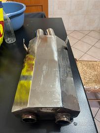 SILENZIATORE CON TERMINALE ARTIGIANALE BMW E36