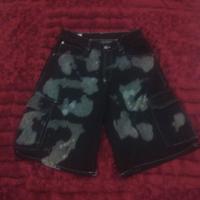 short denim baggy ZARA 