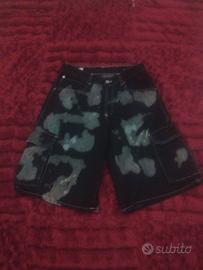 short denim baggy ZARA 