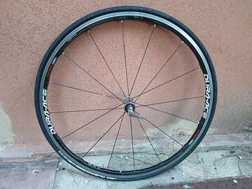 Ruota da corsa Shimano DuraAce Carbon 1380