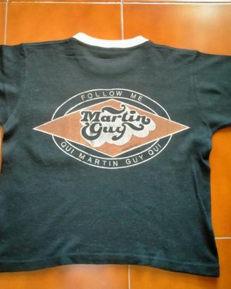 T-SHIRT MARTIN GUY GUIDO PELLEGRINI '70 + ADESIVO