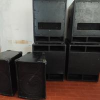 Impianto audio passivo completo