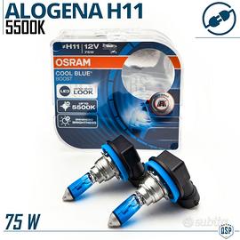 Lampadine H11 OSRAM Luce Bianca Fredda 5500K +50%