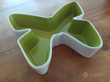 Antipastiera svuotatasche in ceramica moderna 