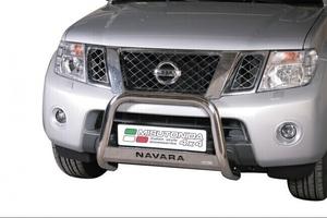 Nissan Navara D40 2010>2016 Bull Bar anter. inox