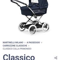 Carrozzina Martinelli originale 