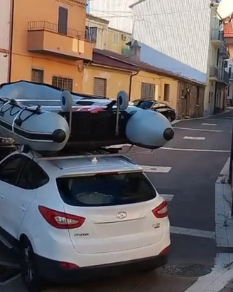 Porta Gommone / Saliscendi tetto auto