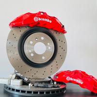 IMPIANTO FRENANTE BREMBO SLIM 6 POMPANTI 350mm