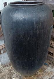 VASO DI TERRACOTTA BLU MOLTO SCURO