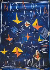 Manifesto Nicola De Maria - Galleria Toselli.