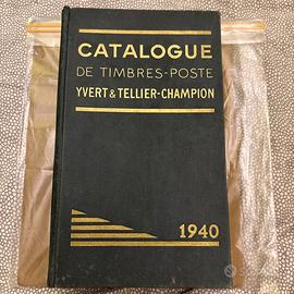 Catalogo Francobolli Yvert Tellier 1940 - Bolaffi