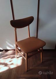 Sedia vintage anni '60 Stile Scandinavo