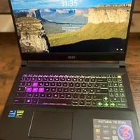 MSI Katana 15 B12UDXK-053IT, Notebook Gaming, 15.6