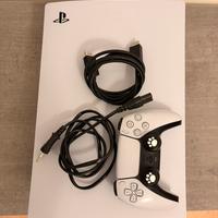 PS5 + controller + cavi