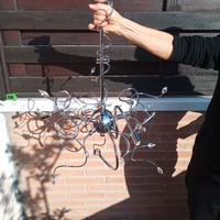 LAMPADARIO METALLO DESIGN MEDUSA