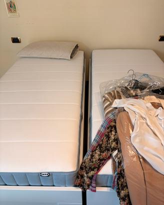 Due singoli ikea appena montati