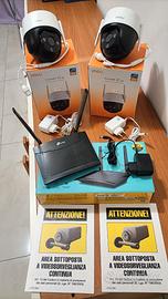 Kit videosorveglianza IMOU + Router wifi