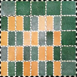 Piastrelle in graniglia antiche, pavimento antico