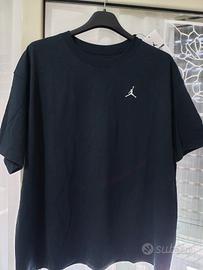 T-shirt maglia manica corta Jordan nera donna XL  