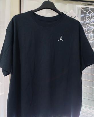 T-shirt maglia manica corta Jordan nera donna XL  