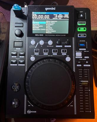 Gemini MDJ-500 Professional Media Player