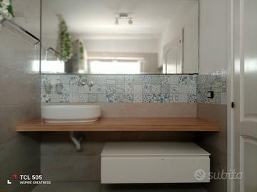 Arredo bagno moderno e minimale