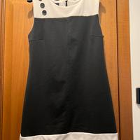 Vestito zzfemme bianco e nero