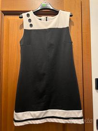 Vestito zzfemme bianco e nero