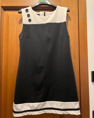 Vestito zzfemme bianco e nero