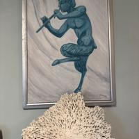 Quadro “Pan in blu” 105x77